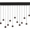 Riippuvalaisin Lucide Montana, 20x130cm, IP20, 5.7W, ruskea