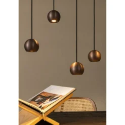 Riippuvalaisin Lucide Montana, 20x130cm, IP20, 5.7W, ruskea