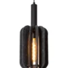 Riippuvalaisin Lucide Rafal, Ø20cm, IP20, harmaa
