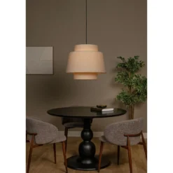 Riippuvalaisin Lucide Tribute, Ø60cm, IP20, beige