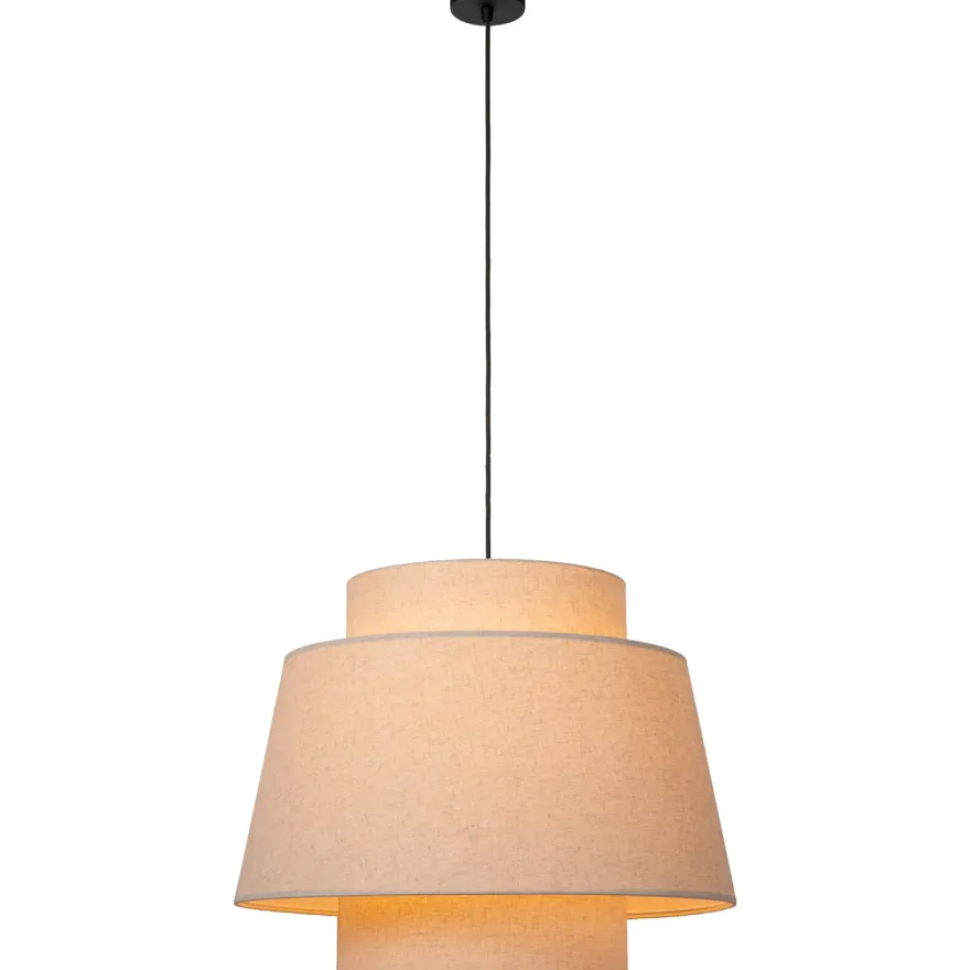 Riippuvalaisin Lucide Tribute, Ø60cm, IP20, beige
