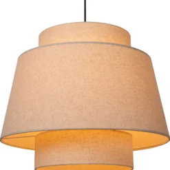 Riippuvalaisin Lucide Tribute, Ø60cm, IP20, beige