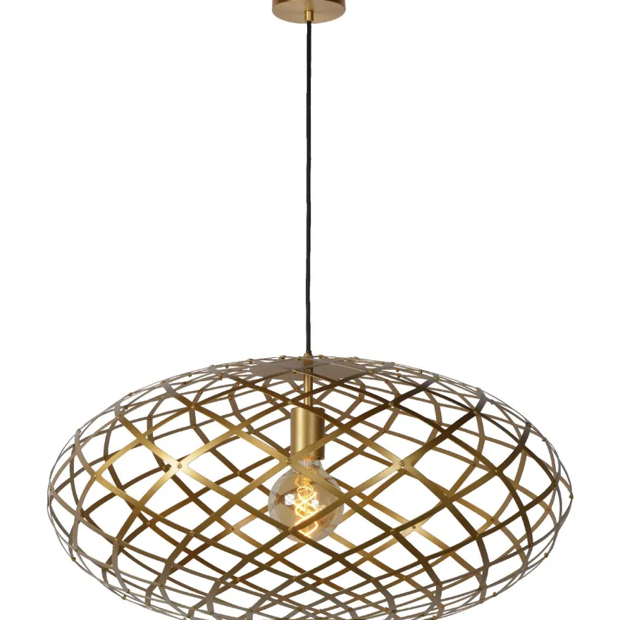 Riippuvalaisin Lucide Wolfram, Ø65cm, IP20, kulta