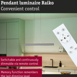 Riippuvalaisin Paulmann Raiko LED RGBW+ 1400lm/240lm 19W/6W, himmennettävä
