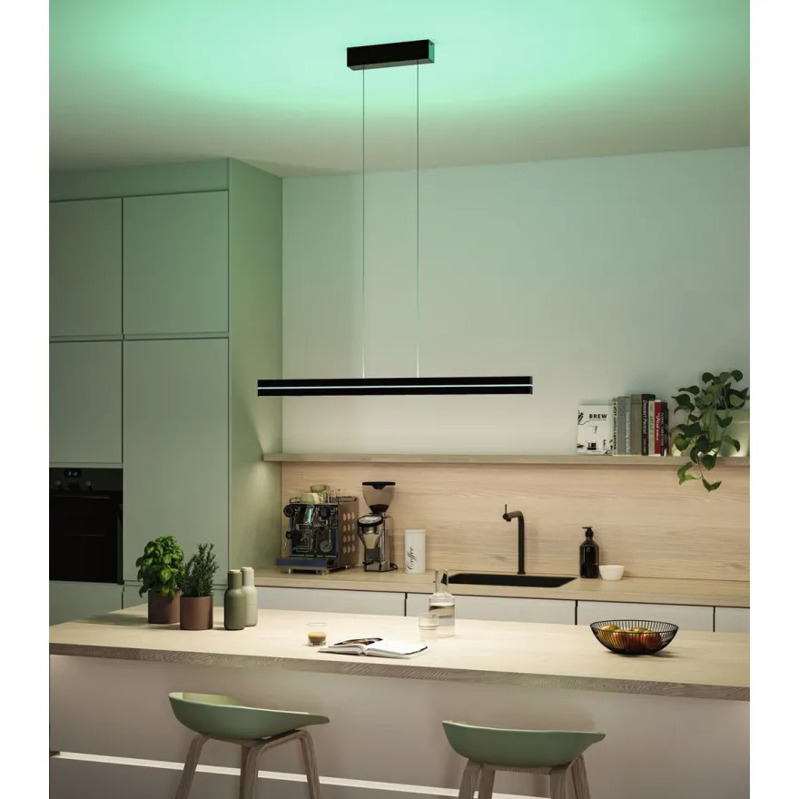Riippuvalaisin Paulmann Raiko LED RGBW+ 1400lm/240lm 19W/6W, himmennettävä