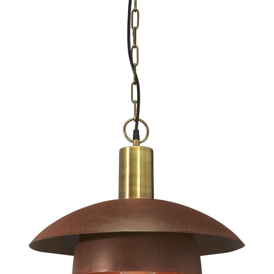 Riippuvalaisin PR Home Bolton, Ø45cm, ruoste