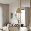 Riippuvalaisin Sessak Vito Ø30cm beige