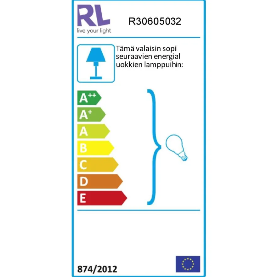Riippuvalaisin Trio Einar, E27, mattamusta/sisal