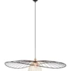 Riippuvalaisin Trio Lauris Ø100cm E27 mattamusta/kulta