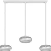 Riippuvalaisin Trio Tarsia LED 3-osainen 4000K mattavalkoinen