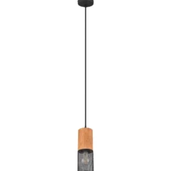 Riippuvalaisin Trio Tosh, E27, mattamusta