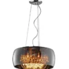 Riippuvalaisin Trio Vapore Ø500x1500 mm, kromi