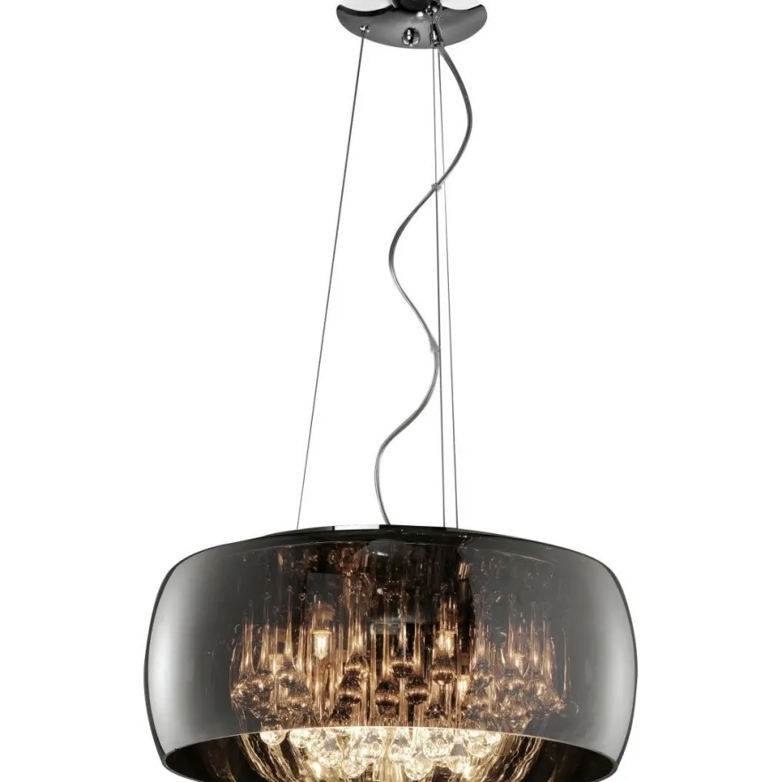 Riippuvalaisin Trio Vapore Ø500x1500 mm, kromi
