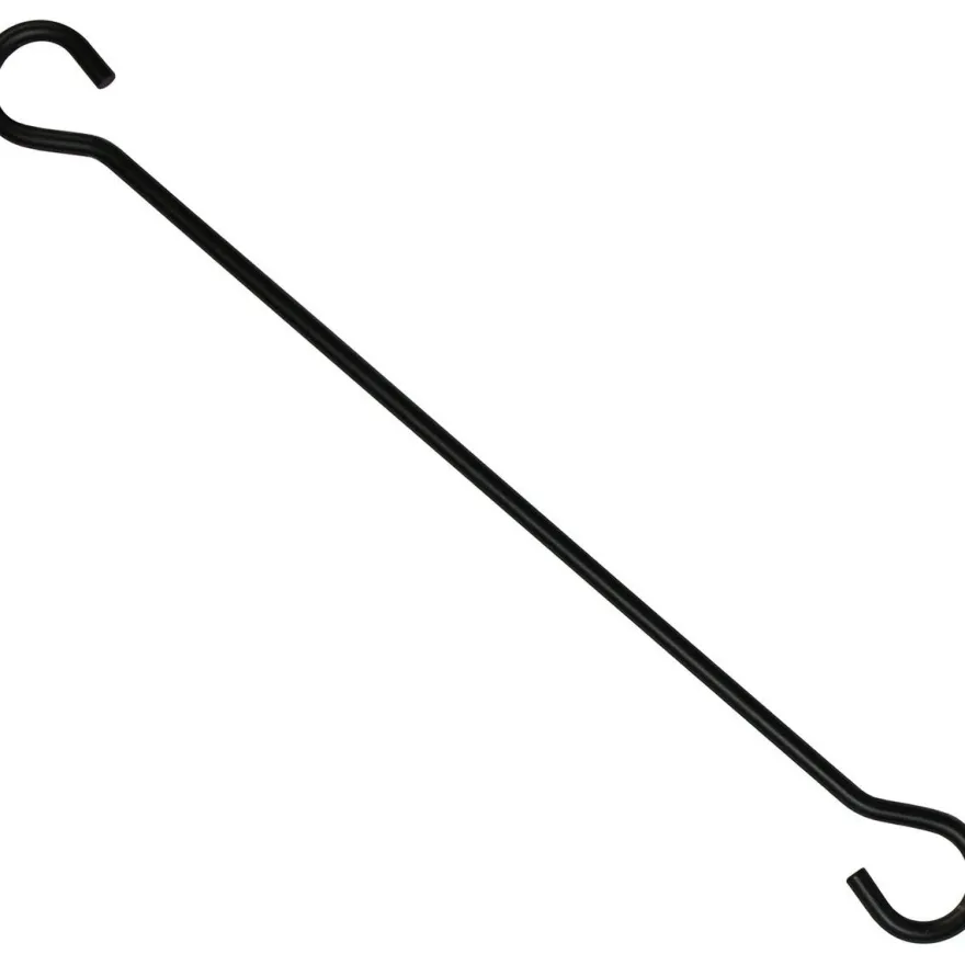 Ripustuskoukku Pisla, 30cm, musta