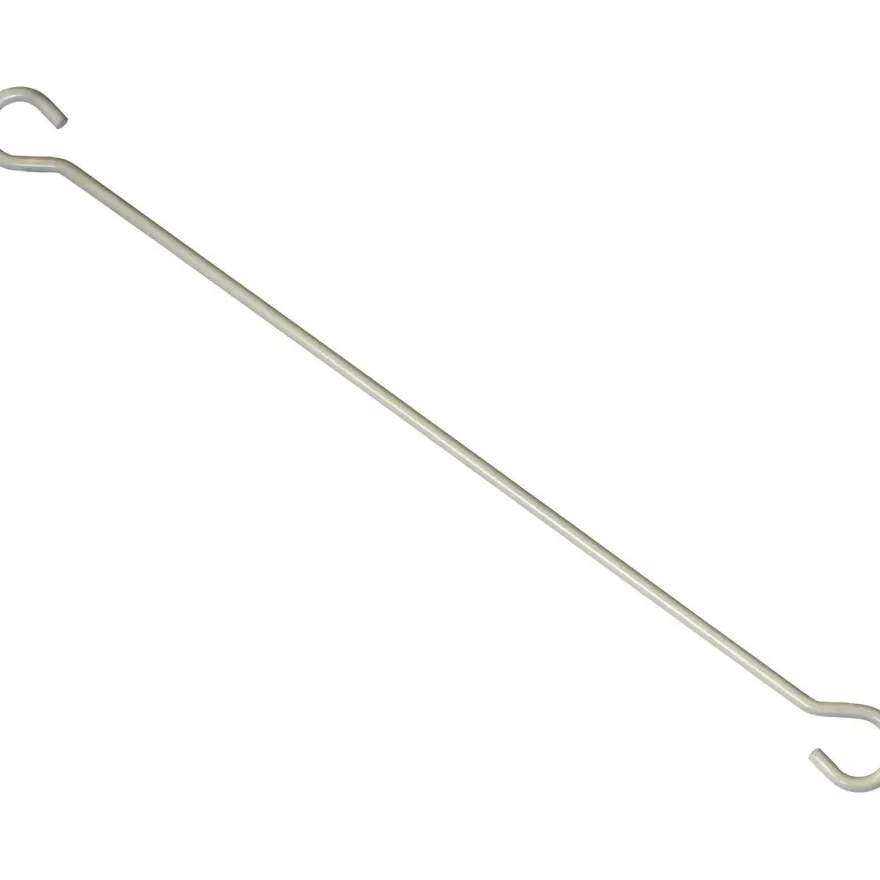 Ripustuskoukku Pisla, 40cm, valkoinen