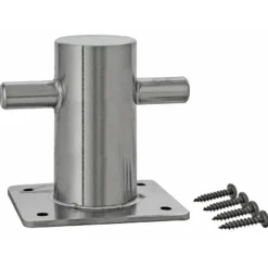 Ristipollari Inora, 125mm, ruostumaton teräs
