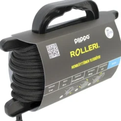 Rolleri Piippo PP-multifilamentti, 5mm x 25m, musta