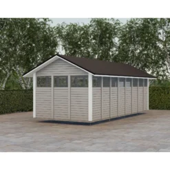 Roskakatos Aarni RK26, 7040x3236mm, 26m², puuvalmis