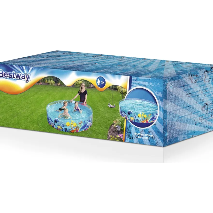 Rulla-allas Bestway Veden alla, 183x38cm