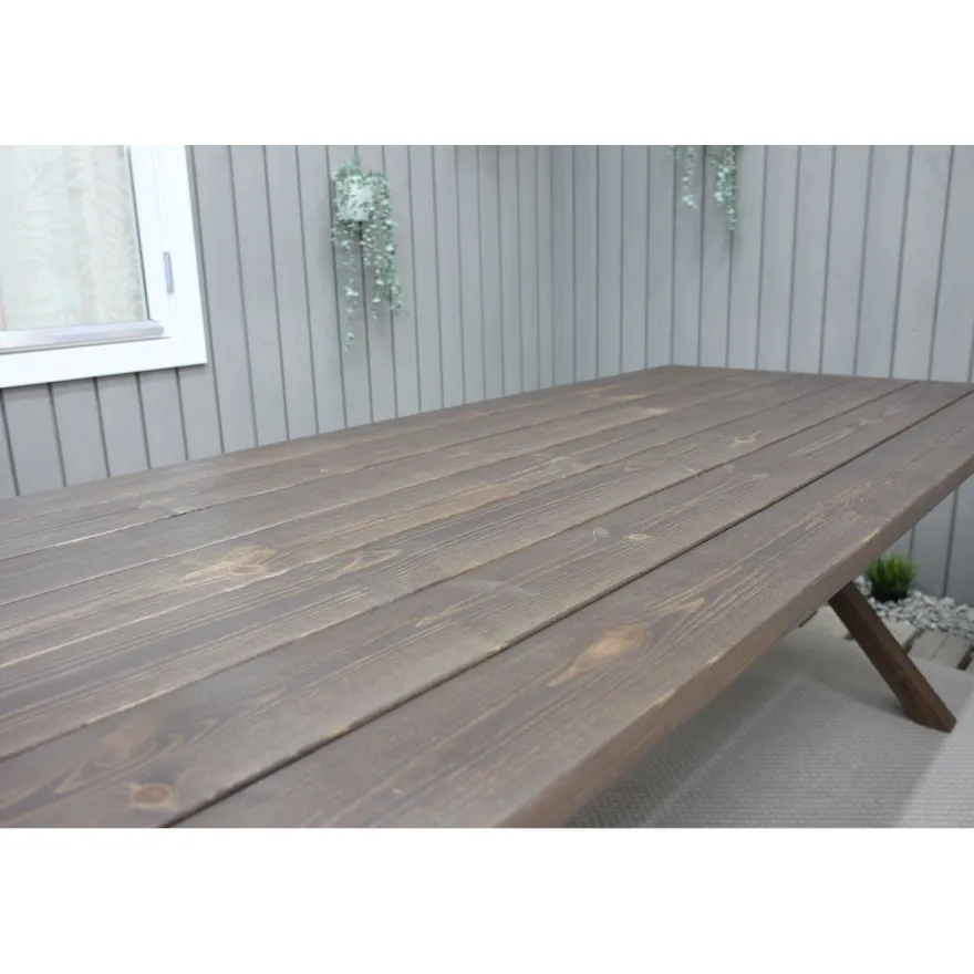 Ruokailuryhmä Baltic Garden, 190x86cm Scottsdale-pöytä + 6 Daisy-tuolia
