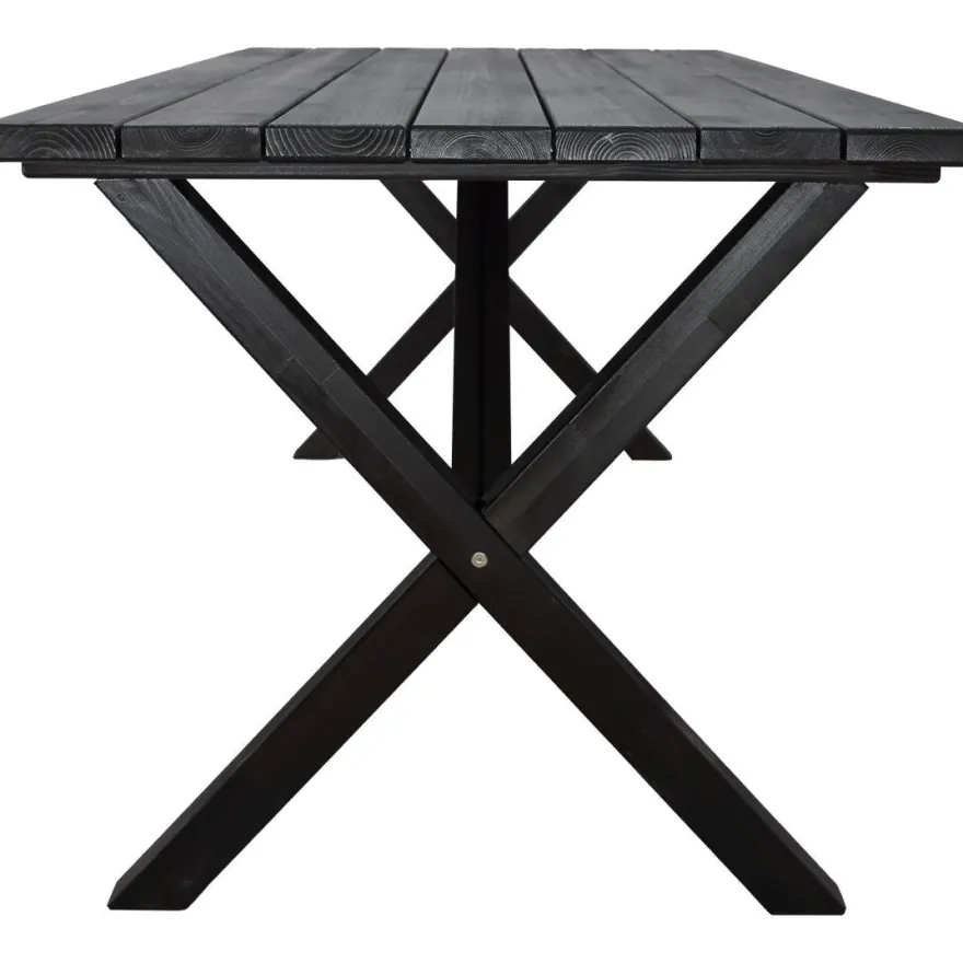 Ruokailuryhmä Baltic Garden, 190x86cm Scottsdale-pöytä + 6 Daisy-tuolia