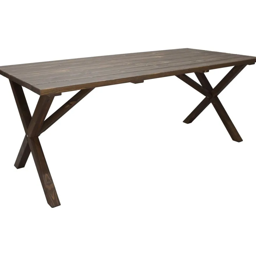 Ruokailuryhmä Baltic Garden, 190x86cm Scottsdale-pöytä + 6 Daisy-tuolia