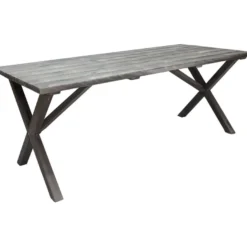 Ruokailuryhmä Baltic Garden, 190x86cm Scottsdale-pöytä + 6 Daisy-tuolia