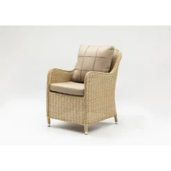 Ruokailuryhmä Linento Garden Cosmo, pöytä + 8 tuolia, beige