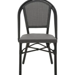 Ruokapöydän tuoli Brafab Parterre, pinottava, musta
