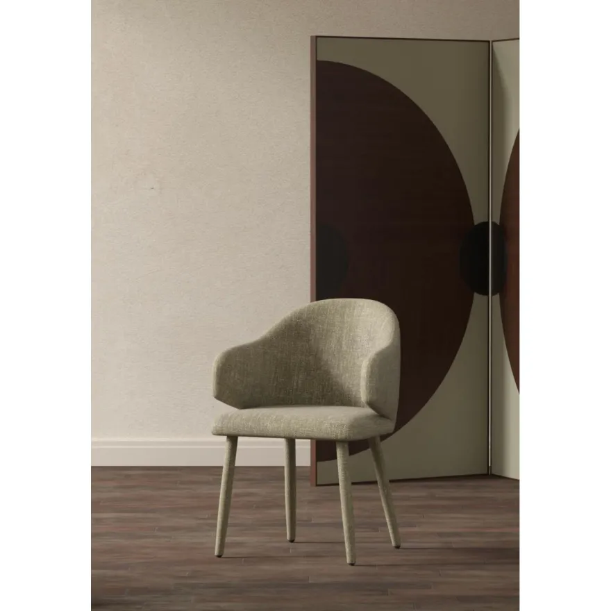 Ruokapöydän tuoli Venture Home Evelin, beige