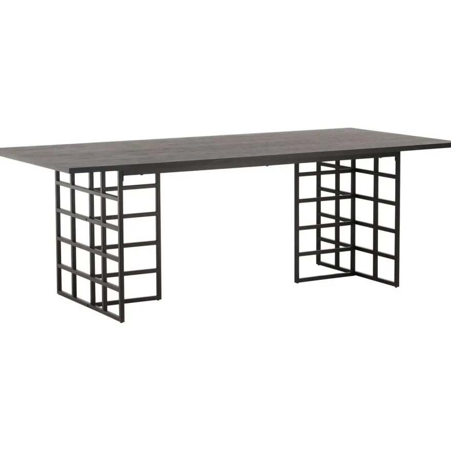 Ruokapöytä Furniture Fashion Ystad, 220x100cm