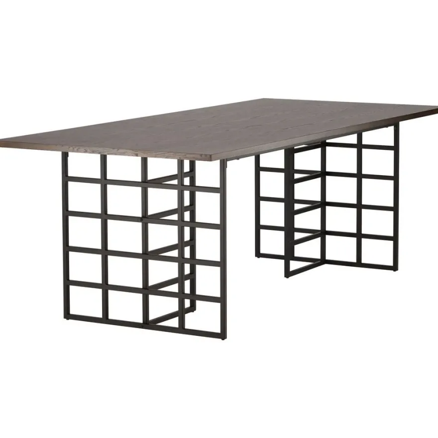 Ruokapöytä Furniture Fashion Ystad, 220x100cm