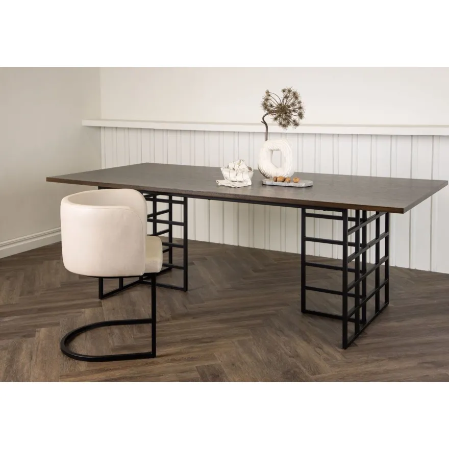 Ruokapöytä Furniture Fashion Ystad, 220x100cm