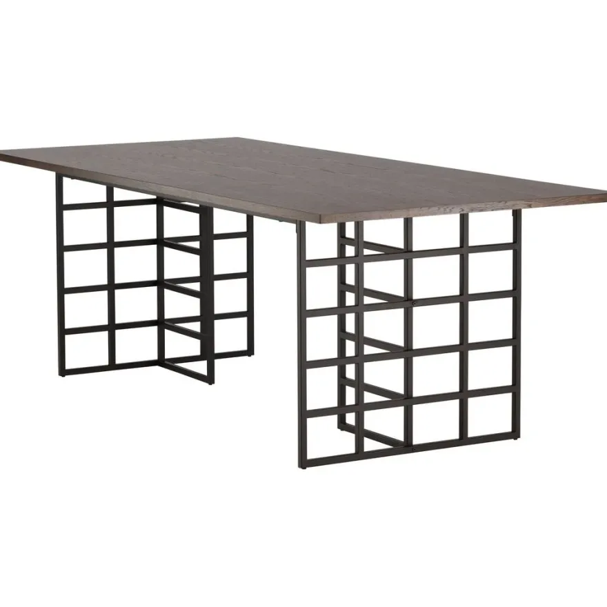Ruokapöytä Furniture Fashion Ystad, 220x100cm
