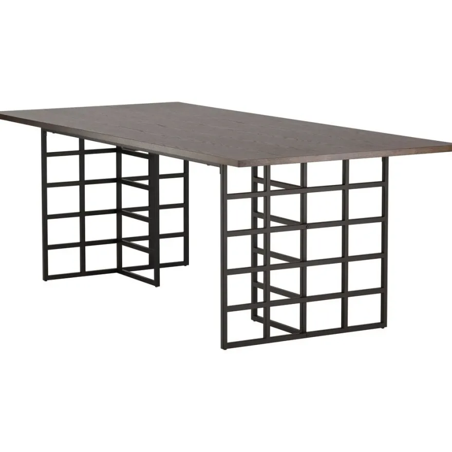 Ruokapöytä Furniture Fashion Ystad, 220x100cm
