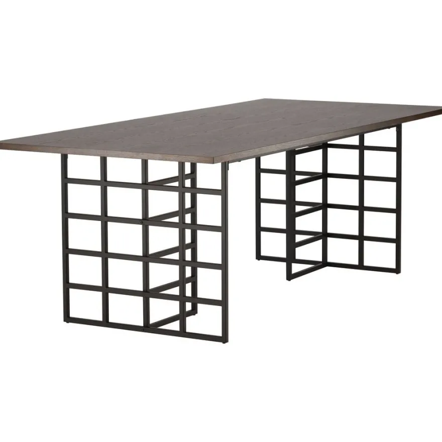 Ruokapöytä Furniture Fashion Ystad, 220x100cm