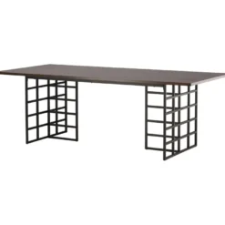 Ruokapöytä Furniture Fashion Ystad, 220x100cm