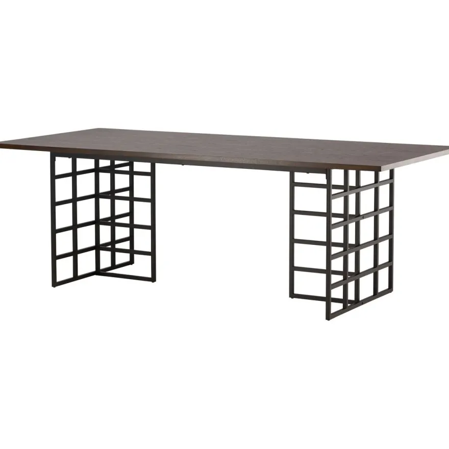 Ruokapöytä Furniture Fashion Ystad, 220x100cm