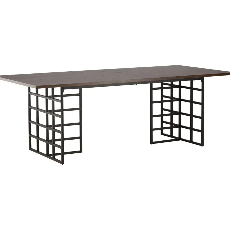 Ruokapöytä Furniture Fashion Ystad, 220x100cm