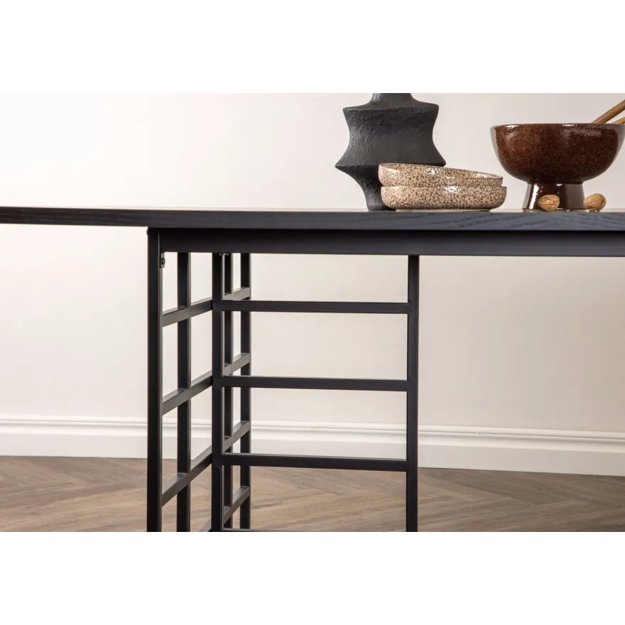 Ruokapöytä Furniture Fashion Ystad, 220x100cm