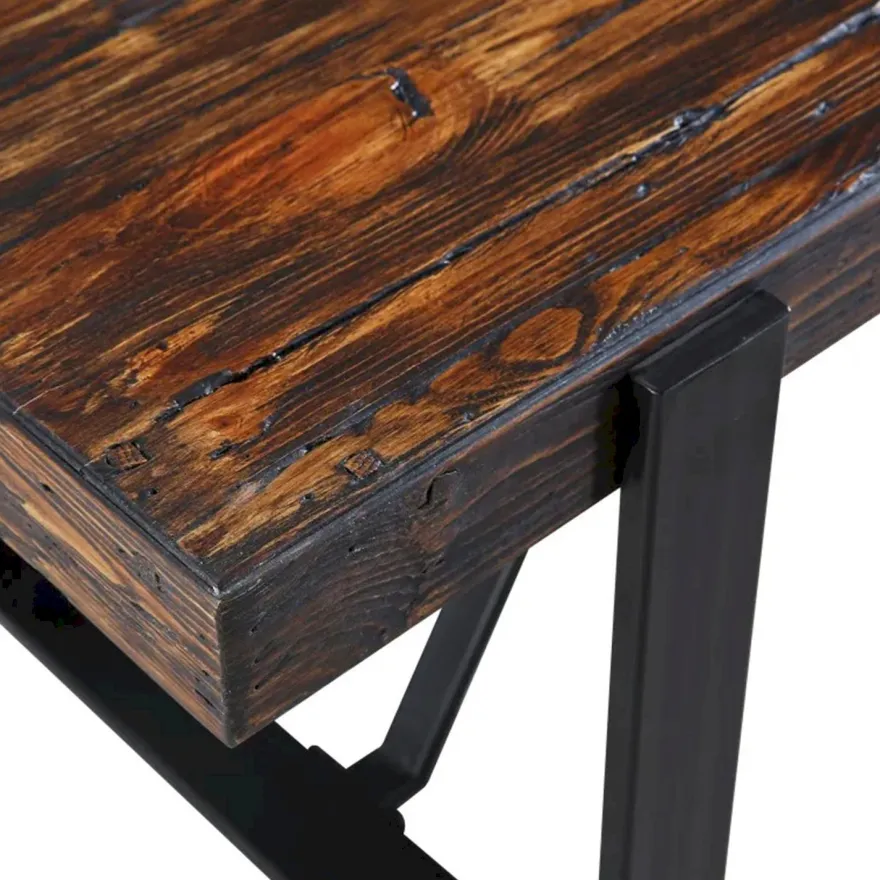 Ruokapöytä Home4You Ironbridge 180x88cm, mänty