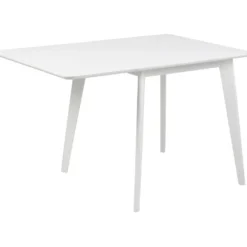 Ruokapöytä Home4You ROXBY 80/120x80xK76 cm, eri värejä