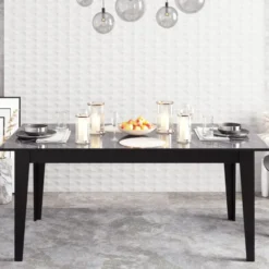 Ruokapöytä Linento Furniture Polka, 180x90cm
