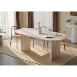 Ruokapöytä Linento Furniture Sabella, 200x90cm