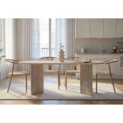 Ruokapöytä Linento Furniture Sabella, 200x90cm