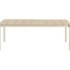 Ruokapöytä ulos House Nordic Abela, 100x200x74cm, beige/ruskea