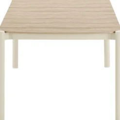 Ruokapöytä ulos House Nordic Abela, 100x200x74cm, beige/ruskea