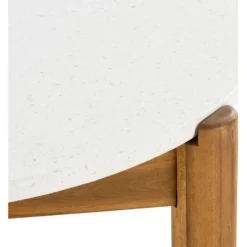 Ruokapöytä ulos House Nordic Terracina, 95x210x76cm, akaasia/terrazzo