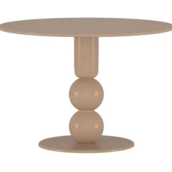 Ruokapöytä Venture Home Boule, Ø110cm beige