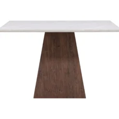 Ruokapöytä Venture Home Cael, 120x120cm, vaaleanharmaa